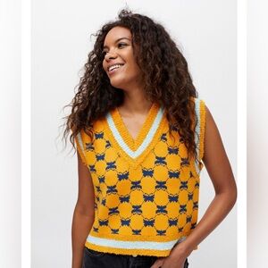 BDG Jordie Jacquard Sweater Vest